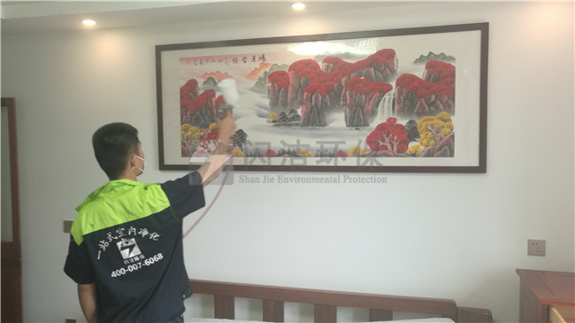 即墨绿城理想城玫瑰园甲醛治理