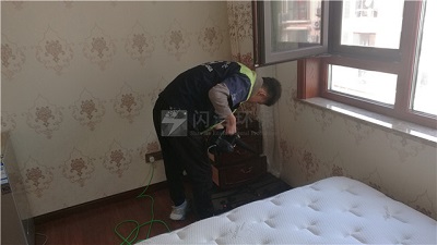 开发区积米崖小区甲醛治理