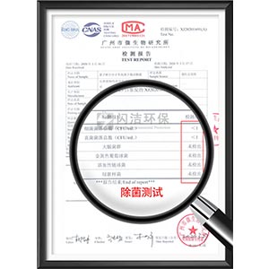 除菌测试检测报告