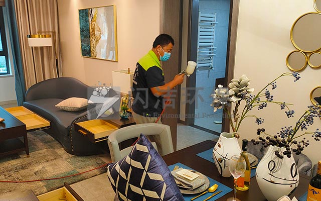 青岛国际院士港甲醛治理